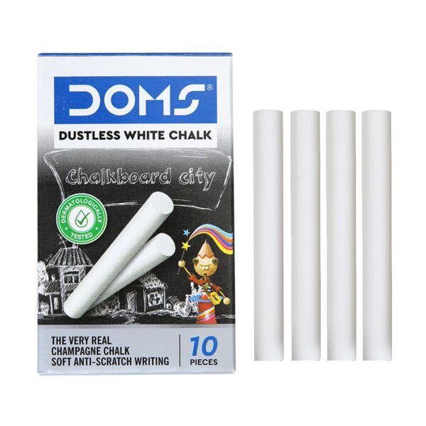 DOMS DUSTLESS CHALKS WHITE