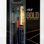 INKY GOLD FLAIR FOUNTAIN PEN