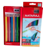 NATRAJ 12 COLOUR PENCIL